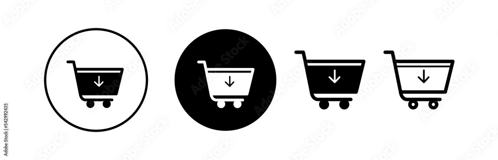 Shopping icon set. Online shopping, store, delivery, promotion and shopping cart symbol. Solid icons vector collection. Shopping icon set. Online shopping, store, delivery, promotion and shopping cart symbol. Solid icons vector collection.