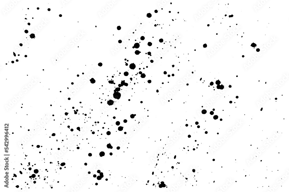 Ink spray dots, paint brush drops, background. Vector illustration Ink spray dots, paint brush drops, background. Vector illustration