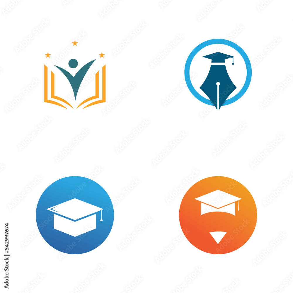 Education Logo Template vector Education Logo Template vector