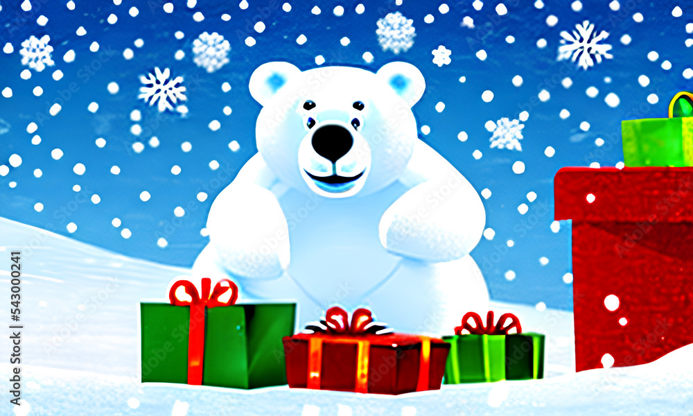 bear with gifts bear with gifts