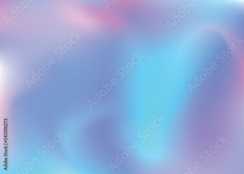 Holographic Gradient. Hipster Card. Pearlescent Background. Metal Creative Brochure. Hologram Background. Shiny Effect. Violet Neon Texture. Digital Fluid. Blue Holographic Gradient