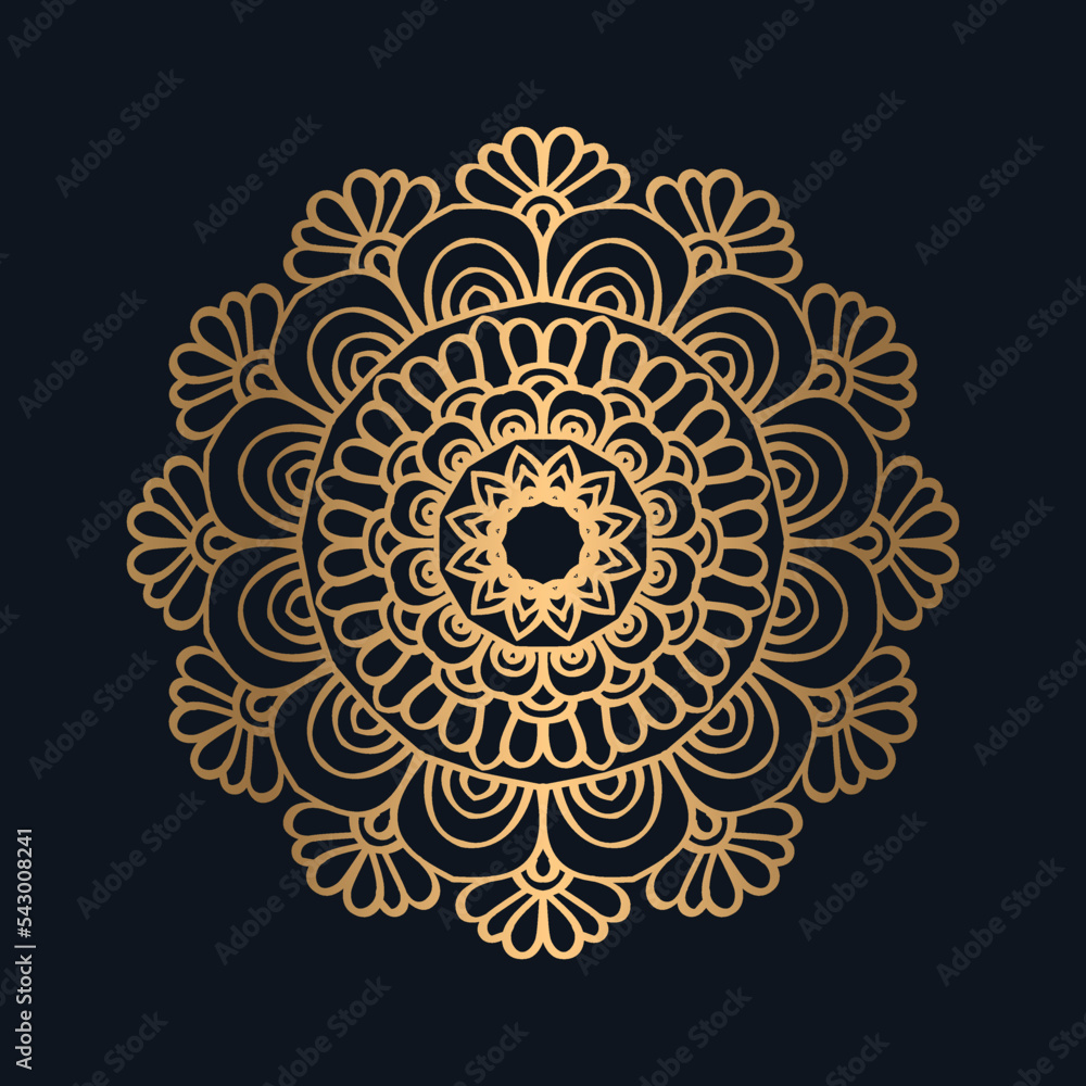 Ornamental Geometric luxury mandala pattern vector design