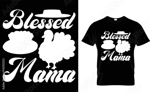 Happy Thanksgiving T-shirt Design For My Family