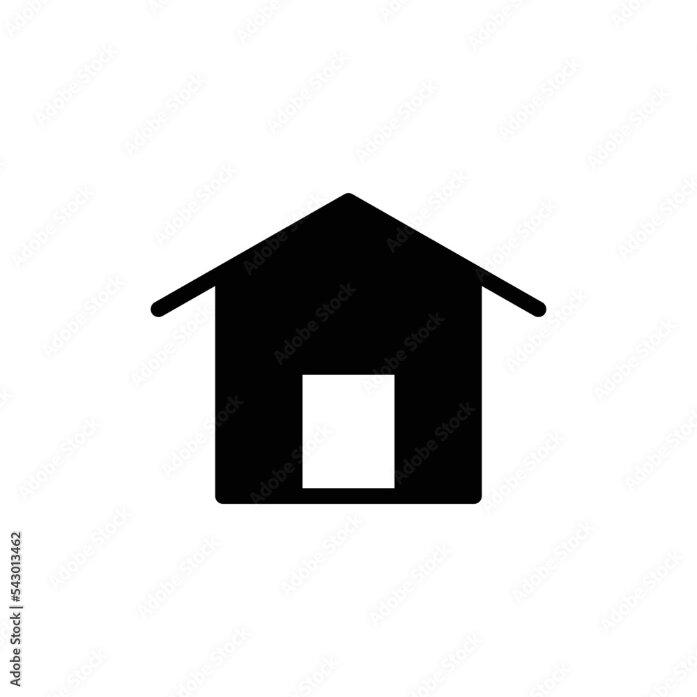 Home icon vector logo template Home icon vector logo template