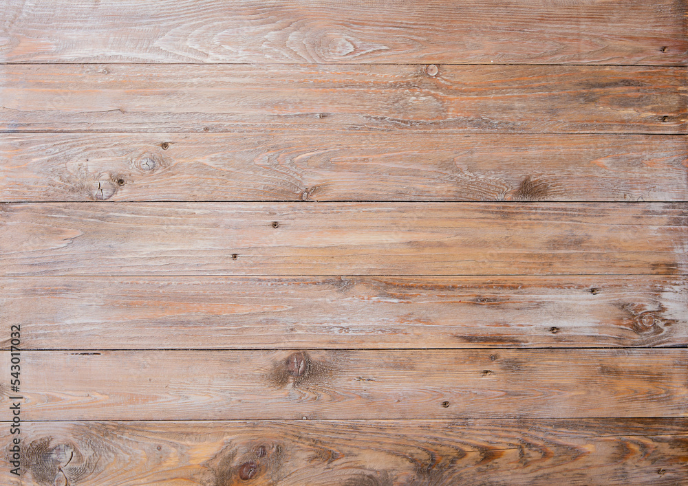 Naklejka premium Wooden raw planks timber texture backdrop background.