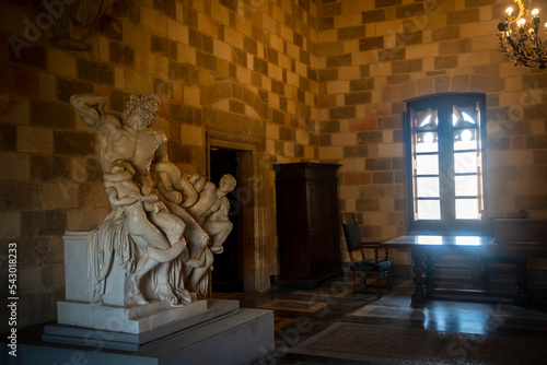Interior view of the Palace...