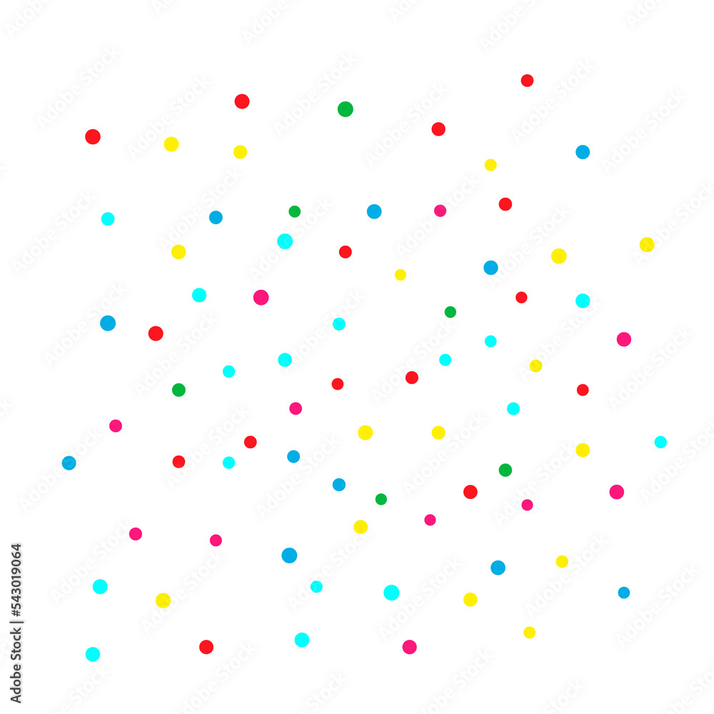 Colorful Confetti On Transparent Background. PNG Colorful Confetti On Transparent Background. PNG