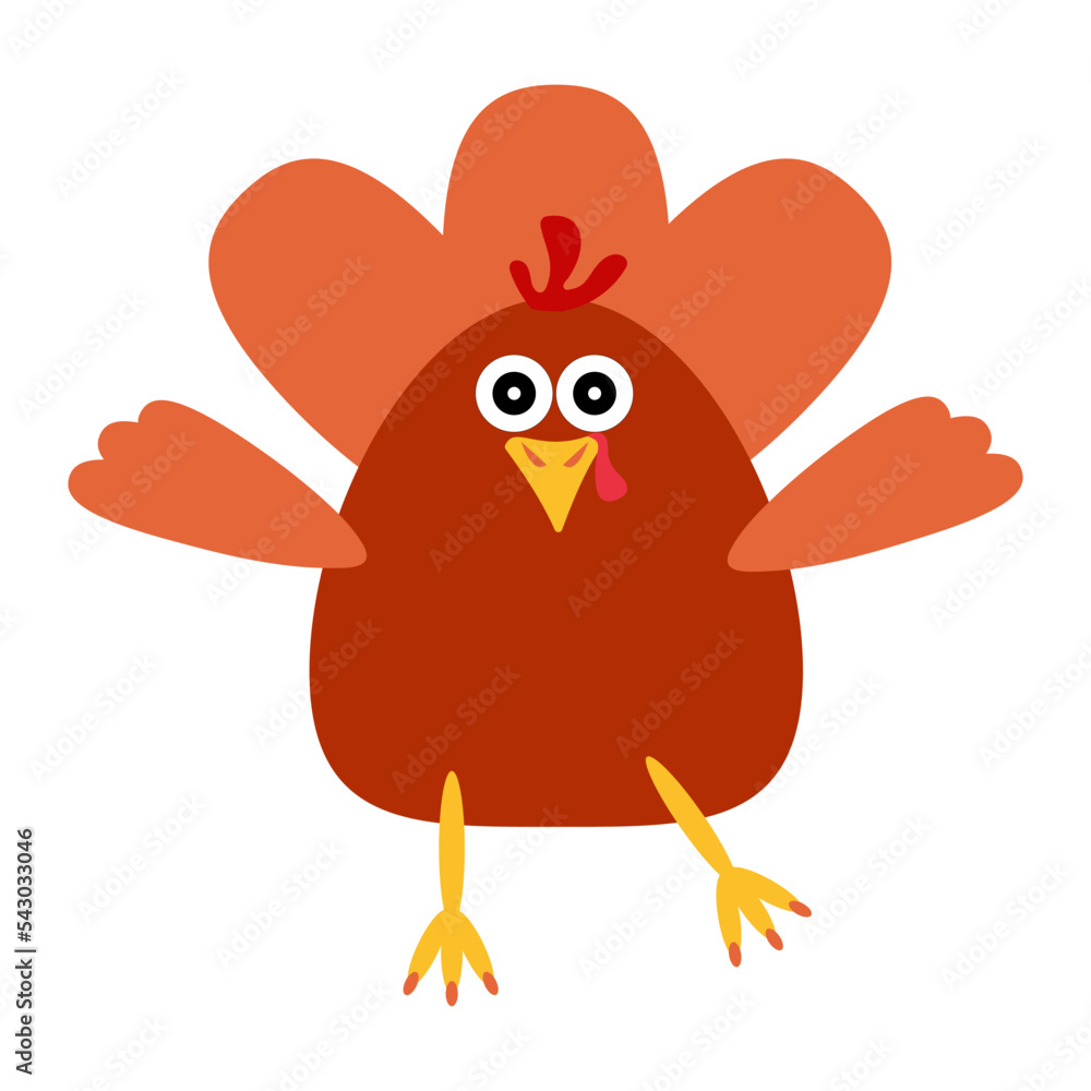 simple flat brown turkey dancing simple flat brown turkey dancing