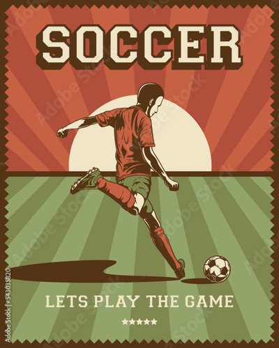 Soccer Football Poster