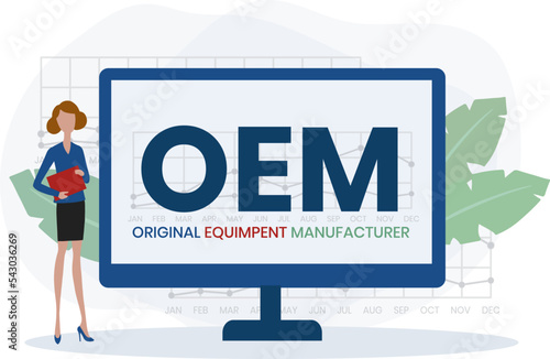OEM Original Equipment Manufacturer, acronym concept