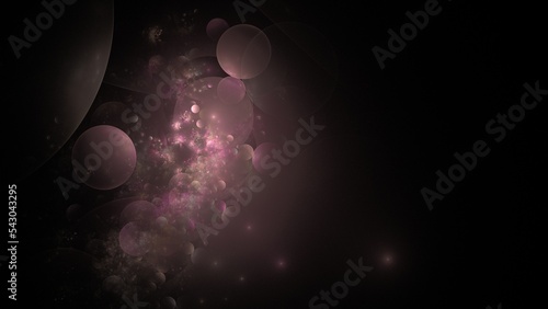 Paint Movement. Color Dream series. Composition of gradients and spectral hues for subject of imagination, creativity and art painting