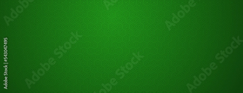 Abstract background with maze pattern in green colors