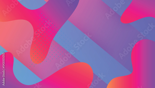 Abstract Shape. Wave Rainbow Design. Vibrant Page. 3d Landing Page. Horizontal Brochure. Fluid Poster. Purple Bright Cover. Dynamic Journal. Lilac Abstract Shape
