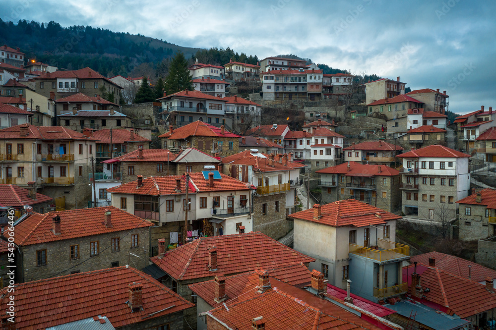 Metsovo is a village in Epirus, in the mountains of Pindus in northern Greece, between Ioannina to the north and Meteora to the south.