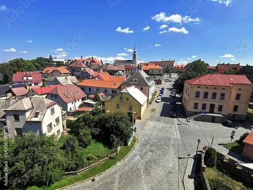 View of the town of Pribram photo