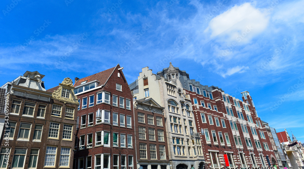 Denkmalgeschützte Architektur in Amsterdam