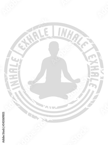 inhale exhale yoga Zitat 