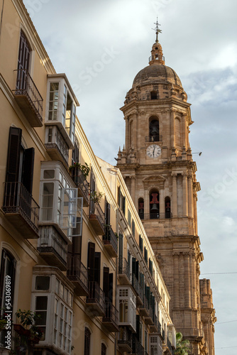 Málaga Cathedral in Malaga, Spain © skovalsky