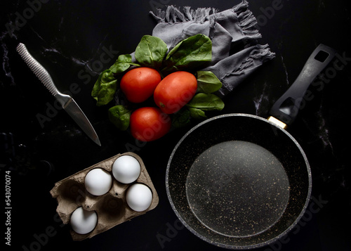 Still life photography of chef gourmet food 