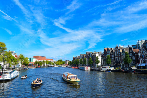 Die Amstel in Amsterdam  photo