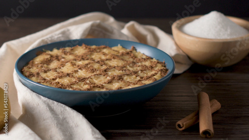 Bild auf Leinwand Aletria vermicelli pudding