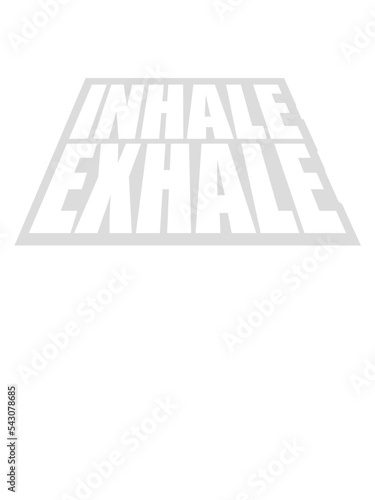 inhale exhale yoga Zitat 