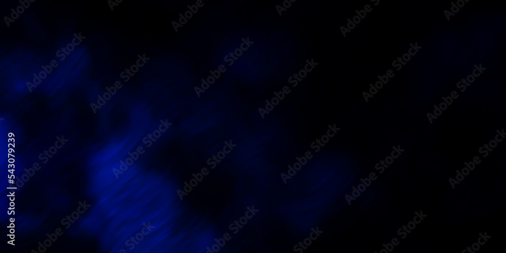 Dark BLUE vector template with lines.