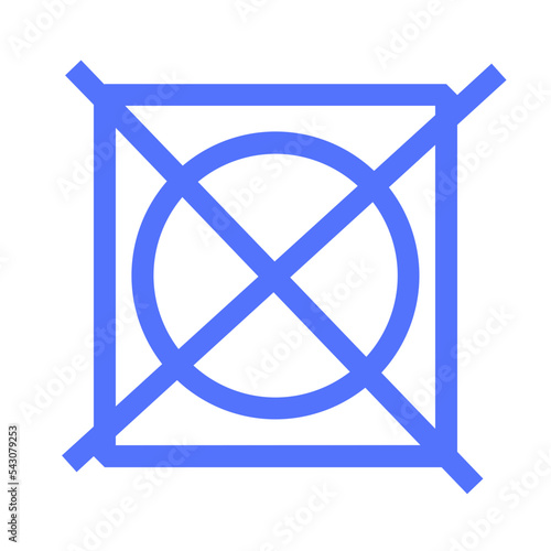 tumble washing line icon