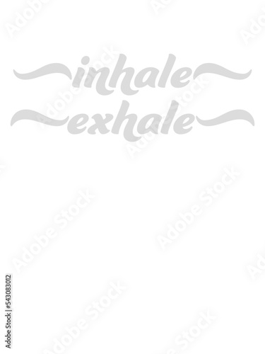 inhale exhale yoga Zitat 