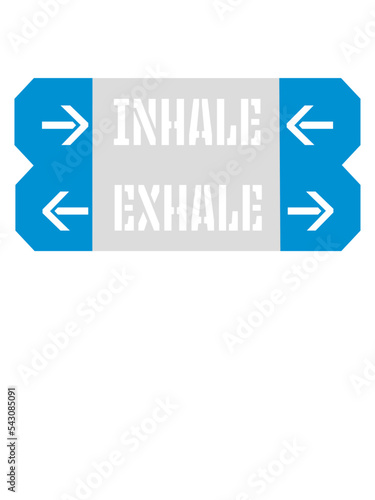 inhale exhale yoga Zitat 