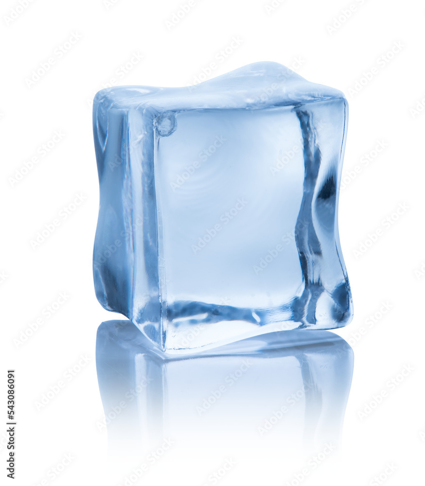 Ice cube isolated