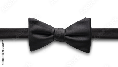 Foto Black bow tie isolated