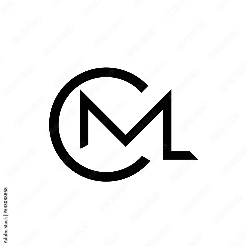 Letter CML logo business Template Letter CML logo business Template