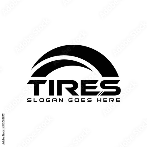 Tires Automotive Shop logo Design Template