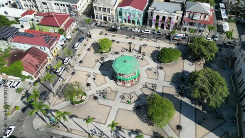 view of the park in Puerto plata dominican republic