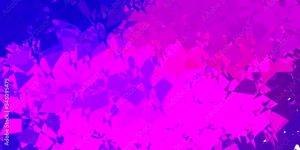 Light purple, pink vector texture with memphis shapes. Light purple, pink vector texture with memphis shapes.