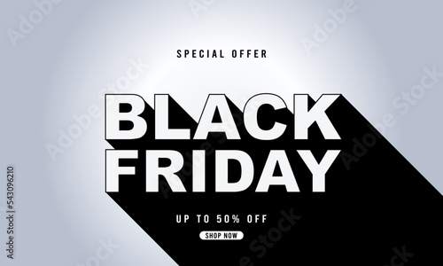 Black Friday Background Design. Greeting Card, Banner, Poster. Vector Illustration.