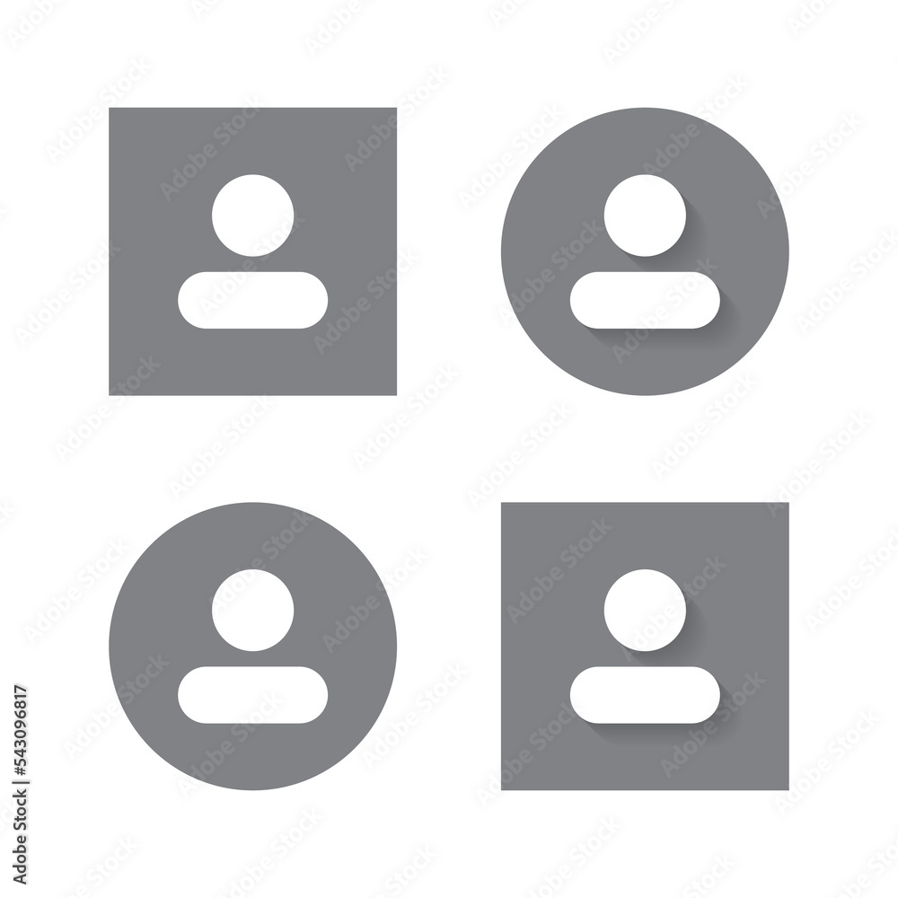 Default avatar profile icon vector. Social media user p…