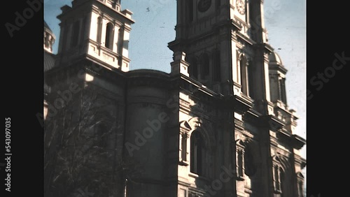 Cathedral Sacramento 1949 - The Cathedral of Blessed Sacrament in Sacramento in the late 1940s photo