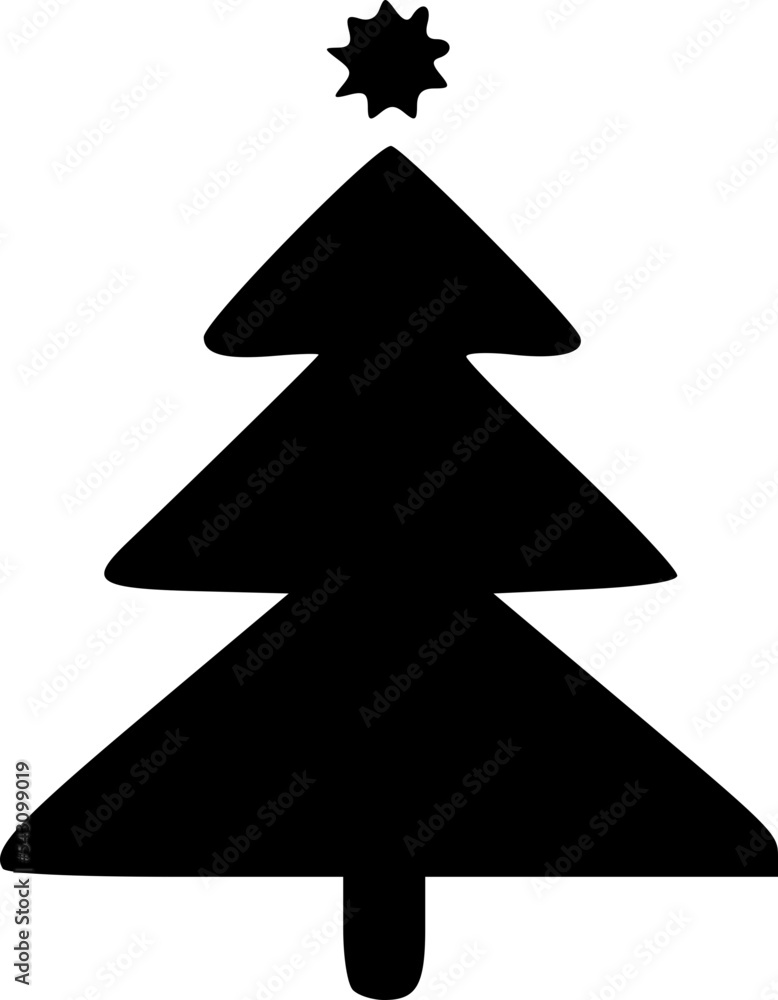 abstract Christmas tree abstract Christmas tree