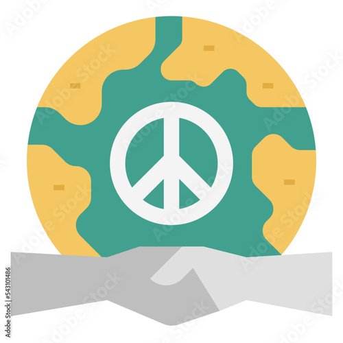 peace earth icon