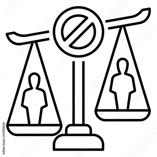 unbiased icon