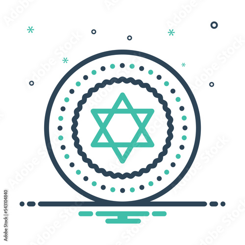 Mix icon for jews