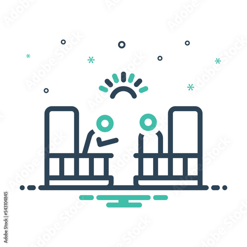 Mix icon for neighbor