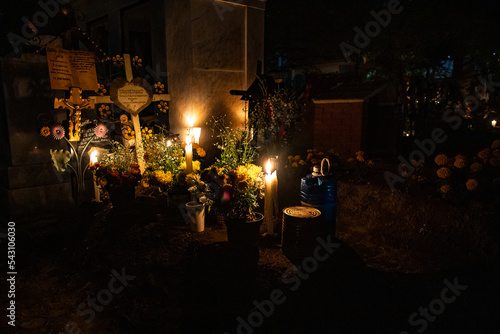 Tumba en dia de muertos