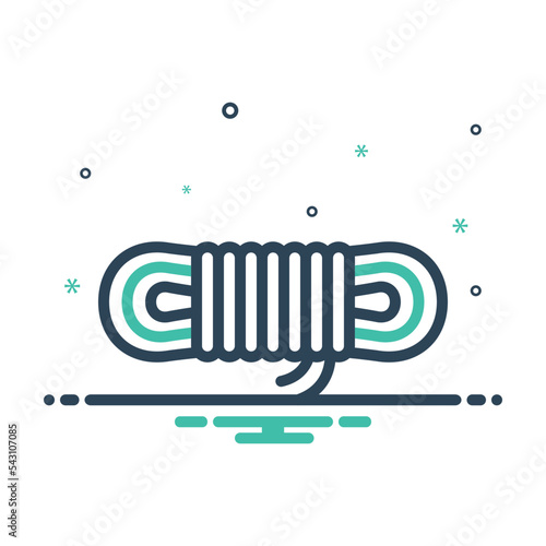 Mix icon for nylon rope