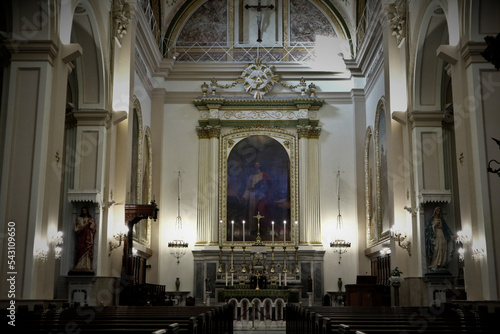 Принти на полотні Catholic Cathedral in Izmir