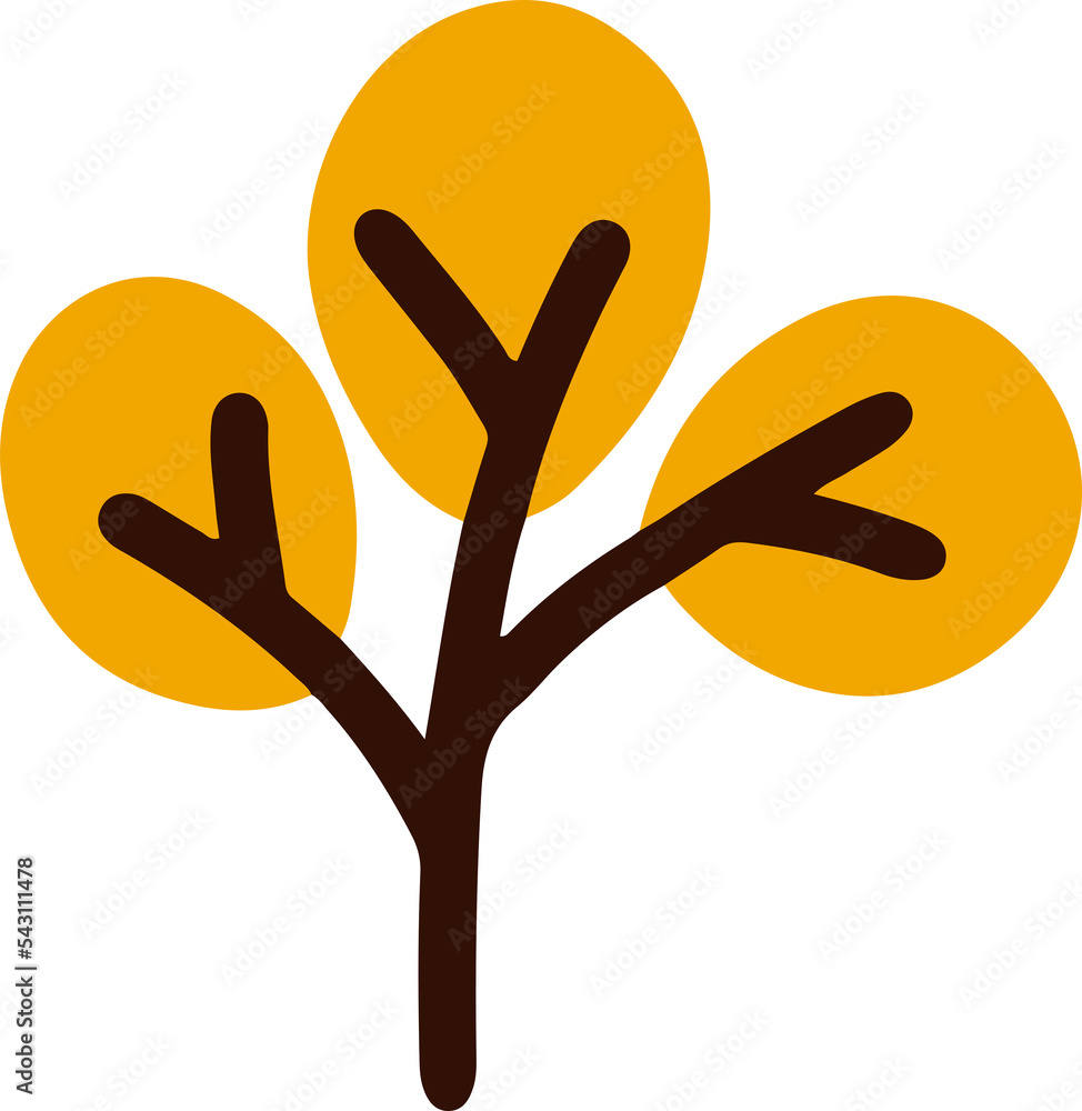 Fototapeta premium autumn leaf element