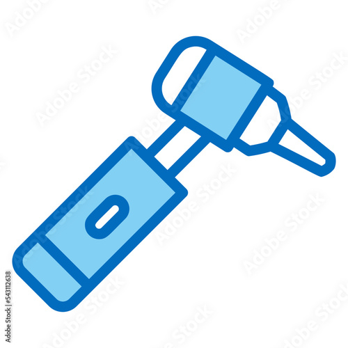 tool, medical, ear, device,otoscope icon