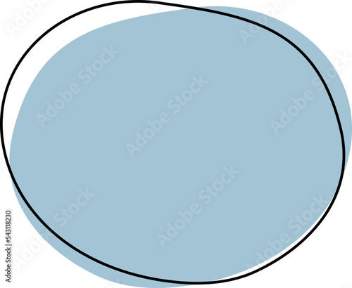 Blob Text Organic Shape